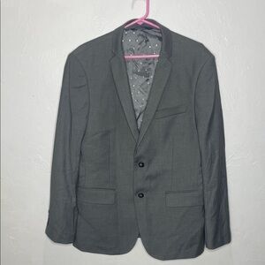 Perry Ellis Charcoal Gray Blazer